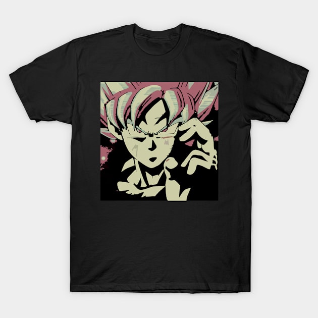 Goku Saiyan God T-Shirt by BarnawiMT